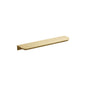 Edge 200mm Round Handle, Brushed Gold