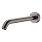 KAYA Wall Basin/Bath 220mm Outlet Gun Metal with Plate