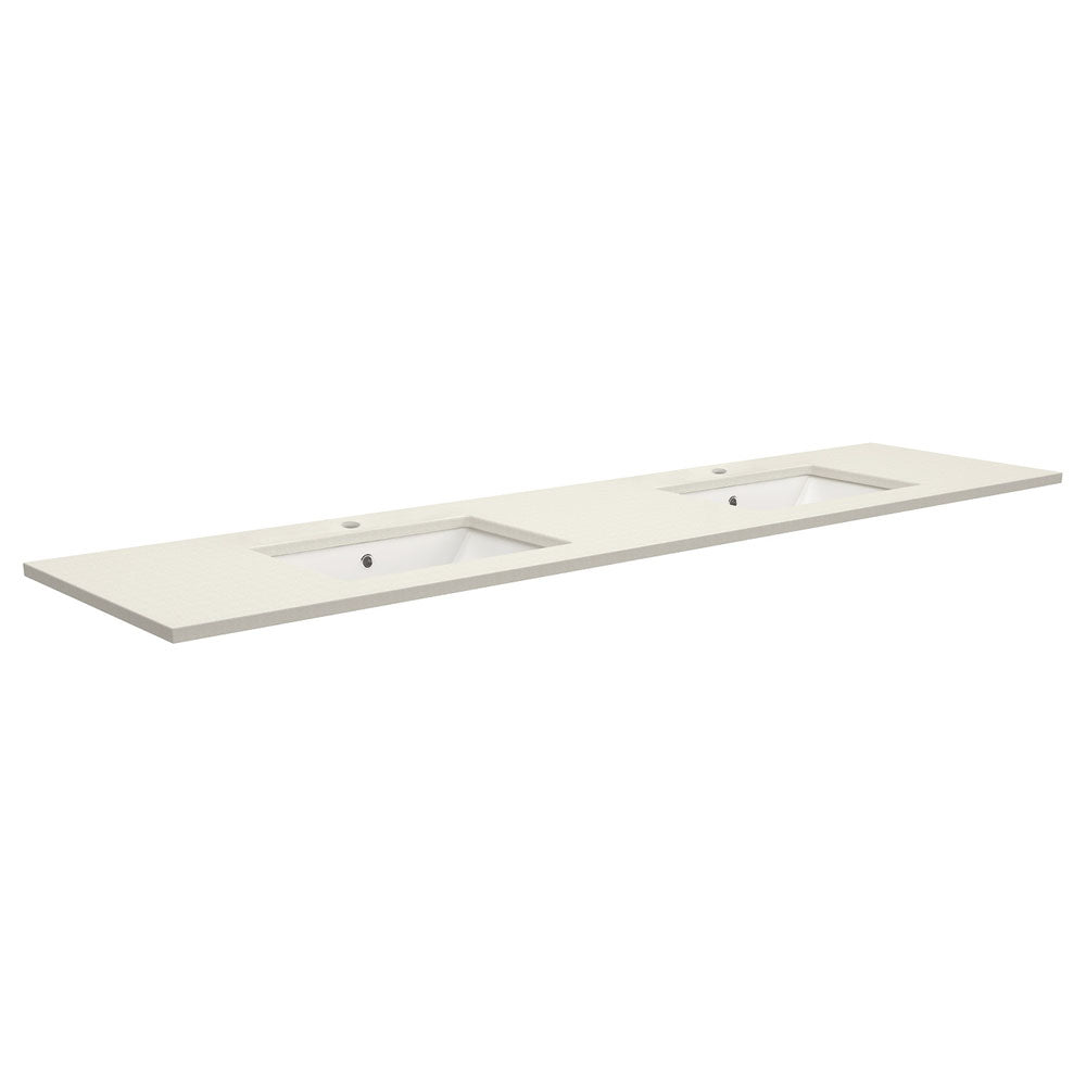 SARAH Undermount ROMAN SAND 1800mm Basin Top Only Double Bowl 2TH