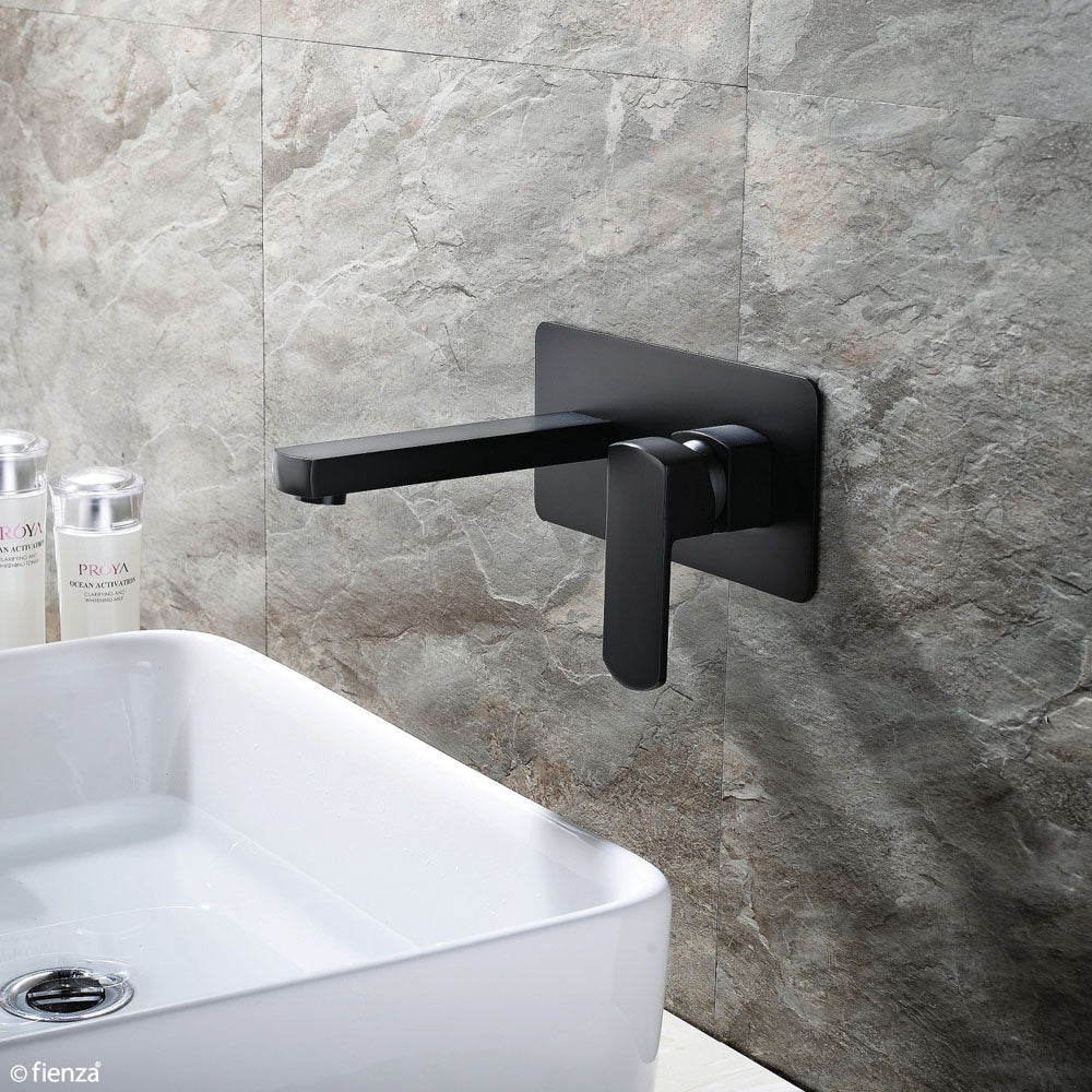 KOKO Wall Mixer with Spout Matte Black