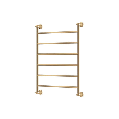 LILLIAN Heated Towel Rail 6080 Urban Brass (6 Bars) 600x808x95mm