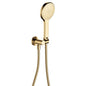 KAYA Hand Shower Round Plate Urban Brass
