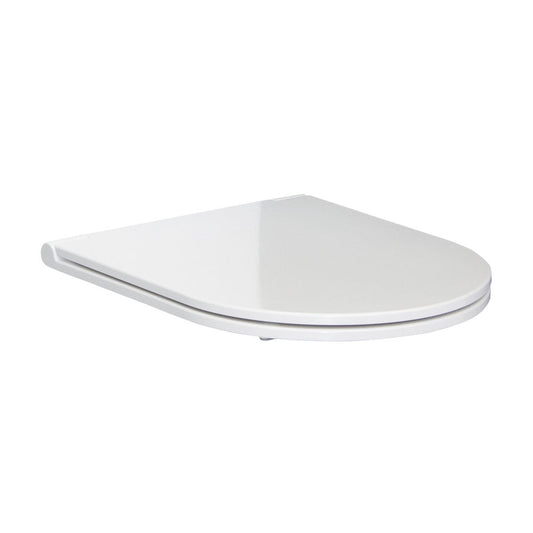 Slim Toilet Seat Suits K011 K003 K014 Gloss White 42.5x36x3cm