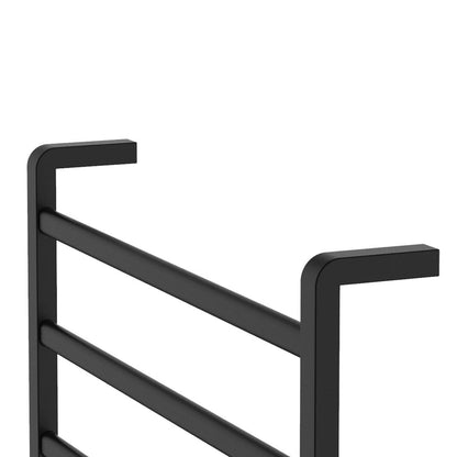 KOKO Heated Towel Rail 6040 Matte Black (4 Bars) 600x450x100mm