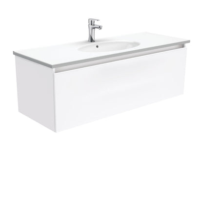 ROTONDO Ceramic 1200 MANU Wall Hung Cab with 2 Internal Drawers 1TH