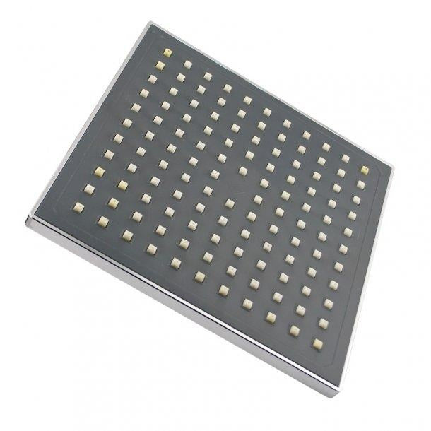 8'' Square Chrome Shower Station Top Water Inlet
