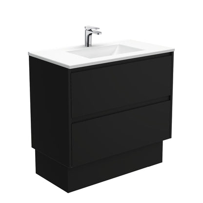VANESSA AMATO 900 Matte Black Vanity On Kick 1TH