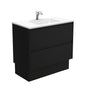 VANESSA AMATO 900 Matte Black Vanity On Kick 1TH