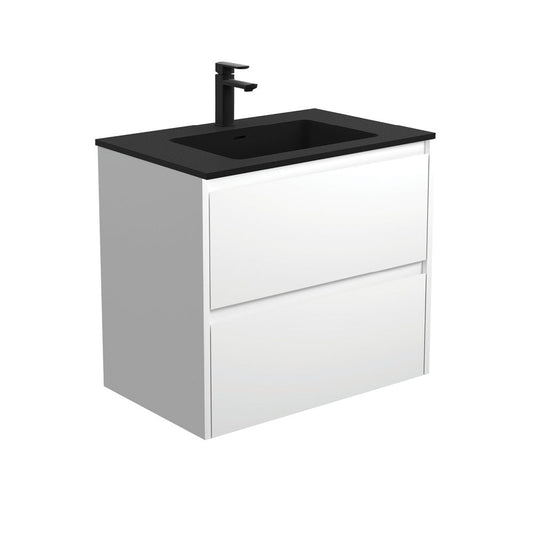 MONTANA AMATO 750 Matte White Vanity Wall Hung 1TH
