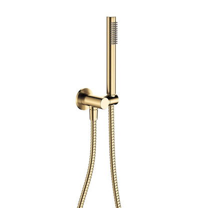 ISABELLA  Hand Shower Round Plate Urban Brass
