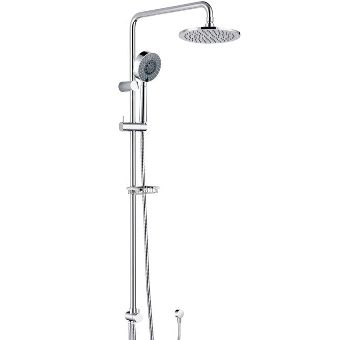 MICHELLE Multifunction Twin Rail Shower with Soap Basket