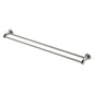 KAYA Double Towel Rail 900mm Brushed Nickel