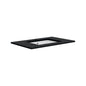 SARAH Undermount BLACK SPARKLE 750mm Basin Top Only 1TH