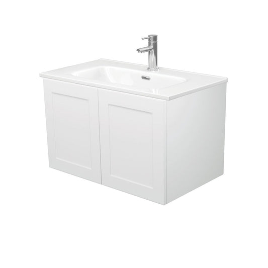 JOLI Ceramic 750 MILA SHAKER Wall Hung Cab No Handles Right 1TH