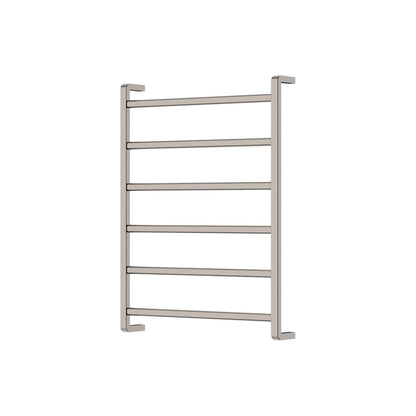 KOKO Heated Towel Rail 6080 Brushed Nickel (6 Bars) 600x800x100mm