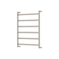 KOKO Heated Towel Rail 6080 Brushed Nickel (6 Bars) 600x800x100mm