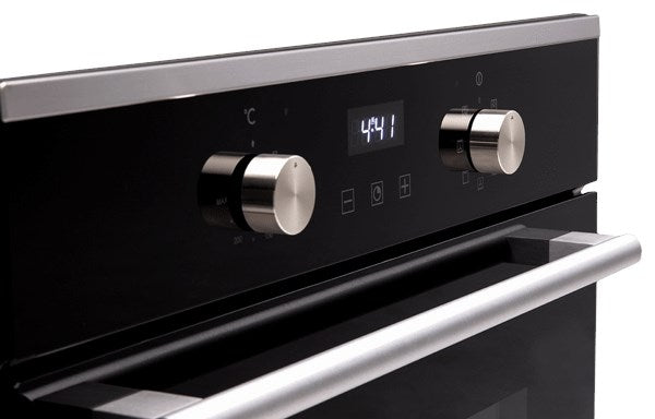 60cm 7 x Multifunction  oven + LED progammable Clock 1 x telescopic runner