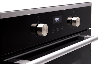 60cm 7 x Multifunction  oven + LED progammable Clock 1 x telescopic runner