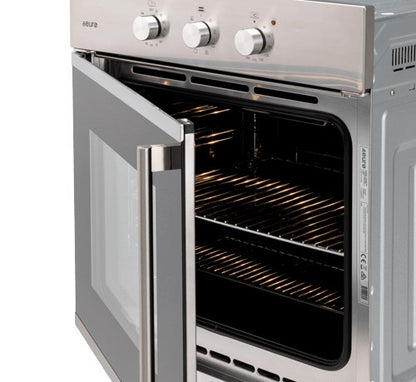 60cm SIDE Opening Oven 8 x Multifunction reversable door