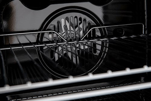 60cm/w x 88cm/h , Double Oven , Top Oven, 4 x function 40ltr Gross capacity,Bottom Oven, 8 x function 61tr Gross capacity Programmable Timer Touch Clock