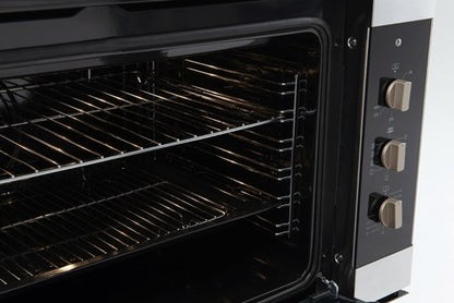 90cm 9 x Multifunction oven 120 min auto off timer Large 100ltr gross capacity