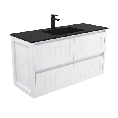 MONTANA Solid Surface 1200 HAMPTON Wall Hung Cab 1TH
