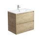 JOLI AMATO 750 SCANDI OAK Vanity Wall Hung 1TH