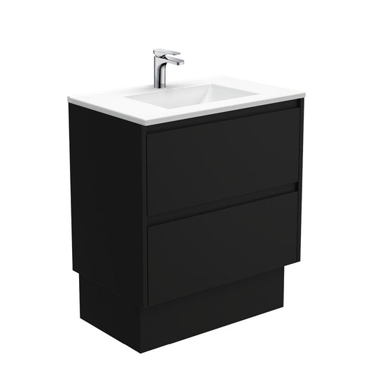 VANESSA AMATO 750 Matte Black Vanity On Kick 1TH