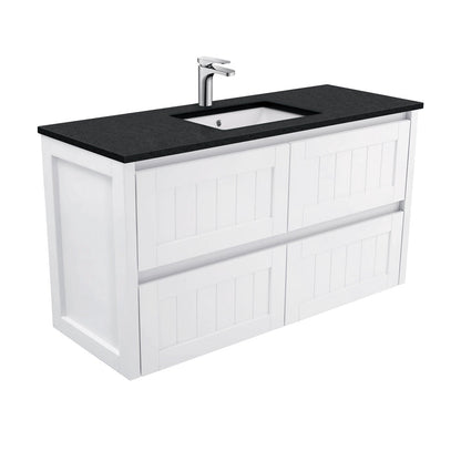 SARAH BLACK SPARKLE 1200 HAMPTON Wall Hung Cab 1TH