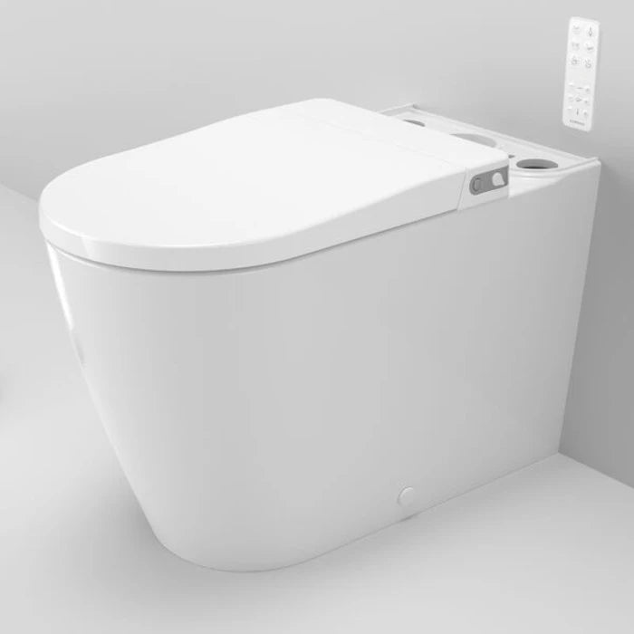 Caroma Forma II Bidet Cleanflush Wall Faced Close Coupled Pan (with GermGard)