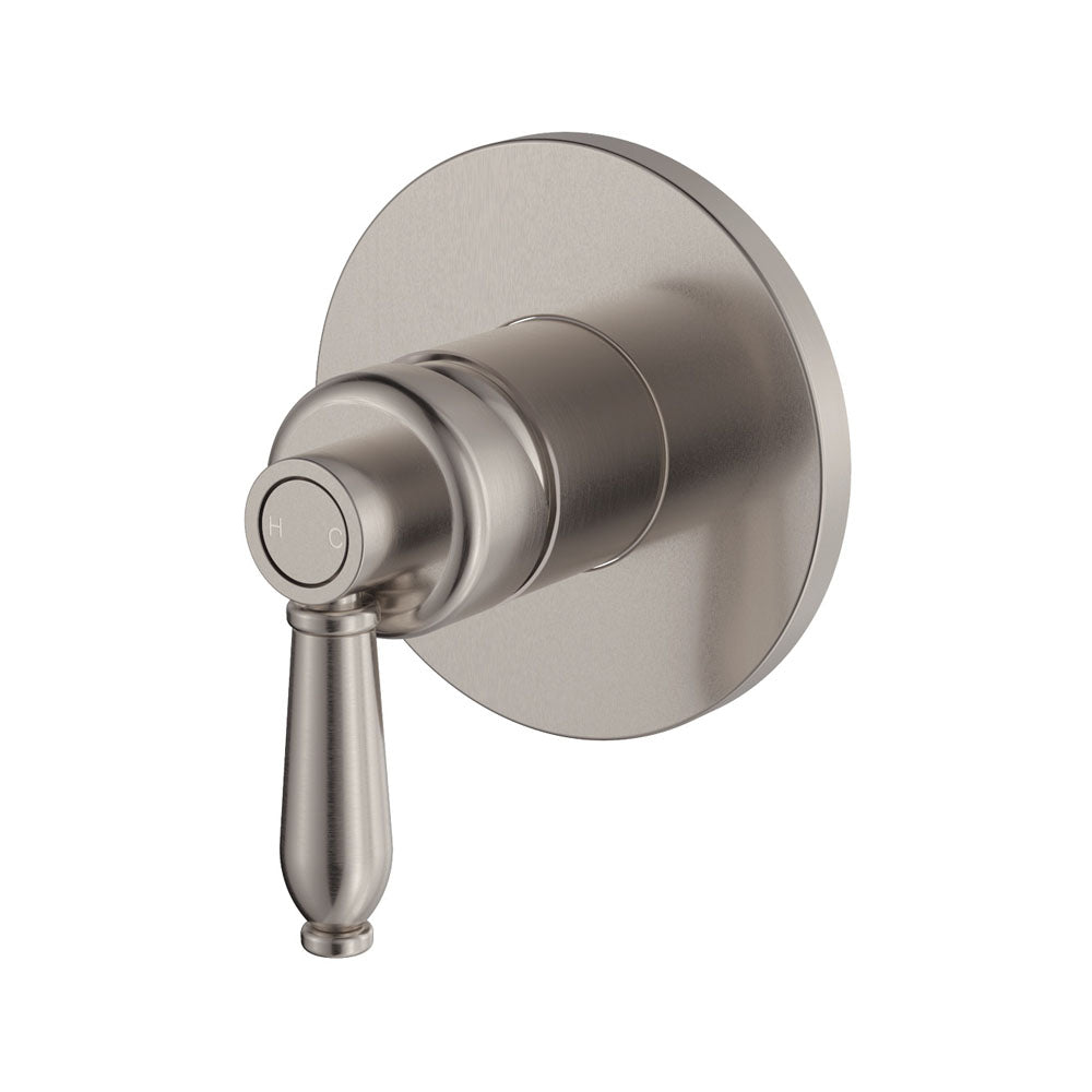 Eleanor Wall Mixer, Brushed Nickel / Brushed Nickel