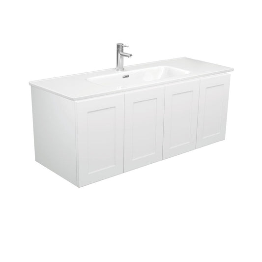 JOLI Ceramic 120 MILA SHAKER Wall Hung Cab No Handles 1TH