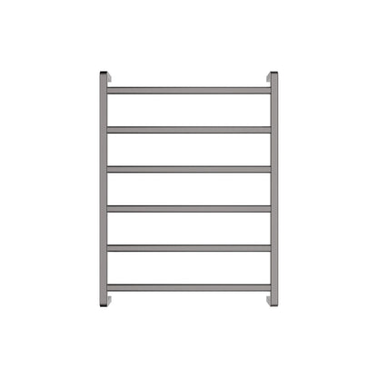 KOKO Heated Towel Rail 6080 Gun Metal (6 Bars) 600x800x100mm