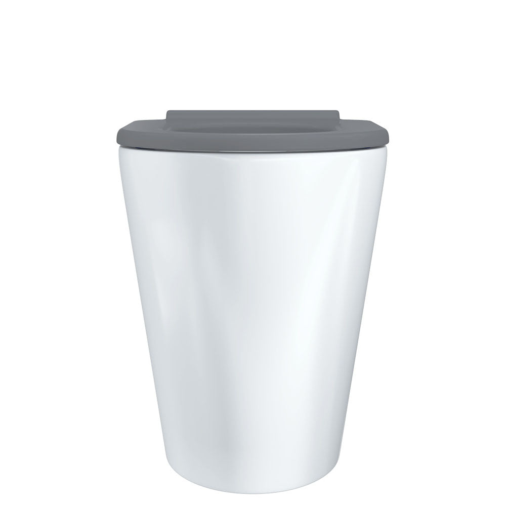 Isabella Care Wall-Faced Toilet Suite, Grey Seat