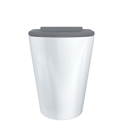 Isabella Care Wall-Faced Toilet Suite, Grey Seat