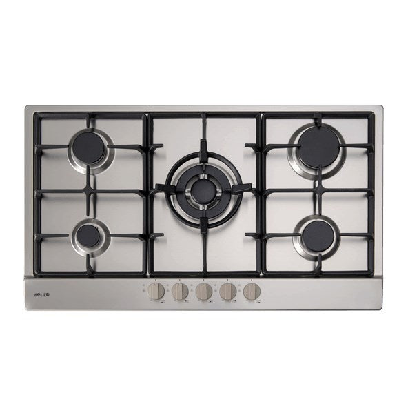 90cm Appliances Package - Euro - Gas Cooktop, Electric Oven, Undermount Rang hood, Dishwasher
