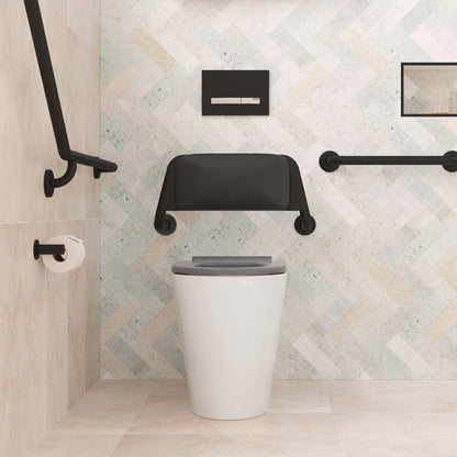 Isabella Care Wall-Faced Toilet Suite, Grey Seat