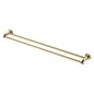 KAYA Double Towel Rail 900mm Urban Brass
