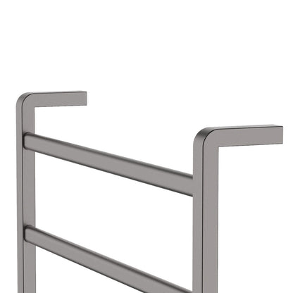 KOKO Heated Towel Rail 6080 Gun Metal (6 Bars) 600x800x100mm