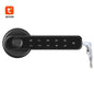 Indoor Wooden Glass Door with Fingerprint Bluetooth Lock