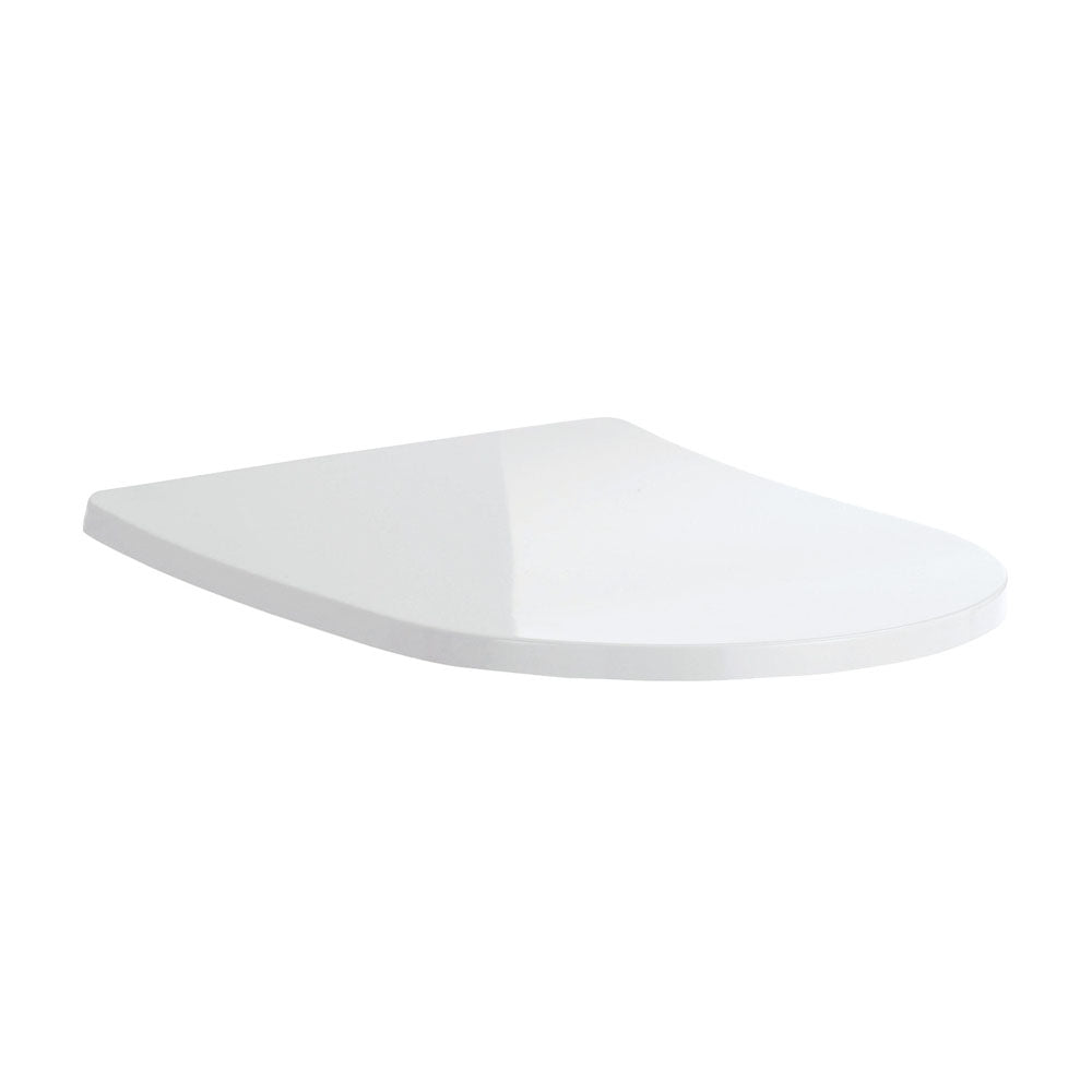 LUCIANA Slim Seat White Soft Close Quick Release