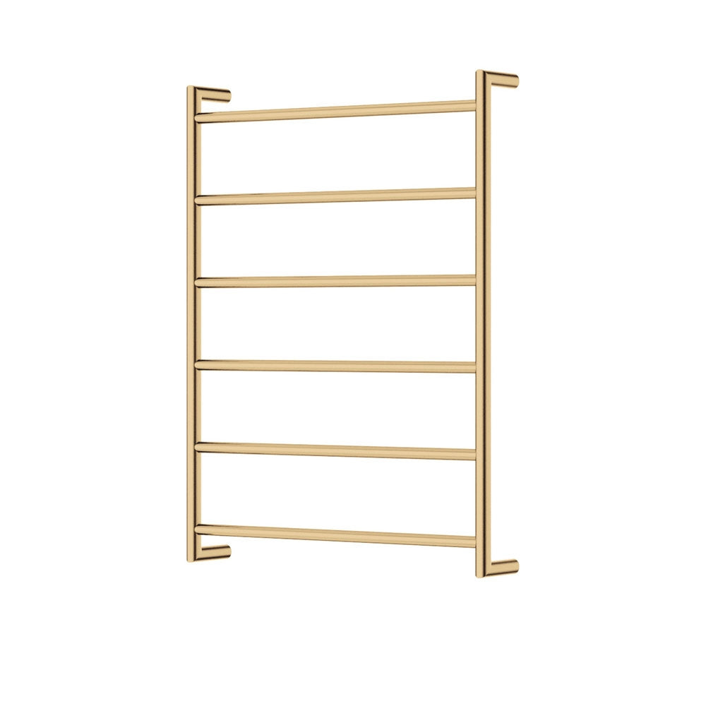 KAYA Round Heated Towel 6080 Urban Brass (6 Bars) 600x800x100mm