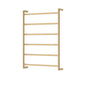 KAYA Round Heated Towel 6080 Urban Brass (6 Bars) 600x800x100mm