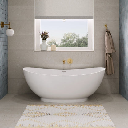 Antonia Cast Stone Solid Surface Bath