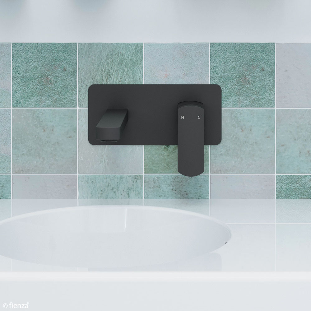 KOKO Wall Mixer with Spout Matte Black
