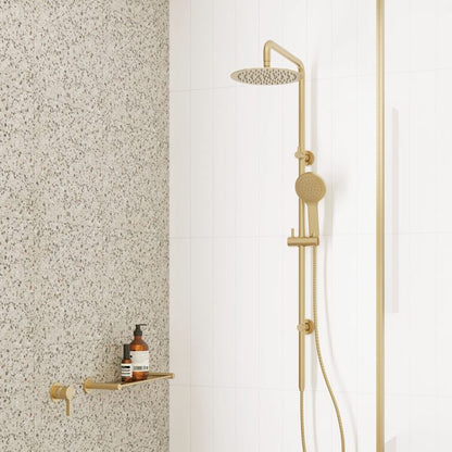 KAYA Twin Rail Shower Urban Brass
