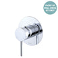 KAYA Wall Mixer Dress Kit Chrome Large Round Plate