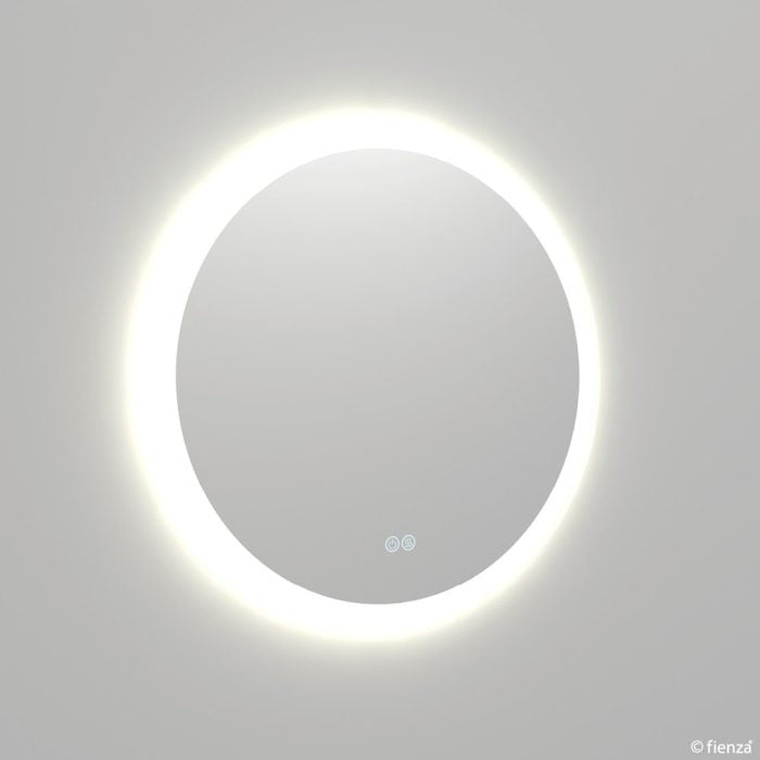 KAYA Round LED Mirror with Touch Sensor & Demister