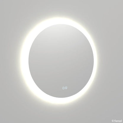 KAYA Round LED Mirror with Touch Sensor & Demister