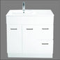 EURO  1000mm Freestanding Left Hand Drawer Cabinet Only